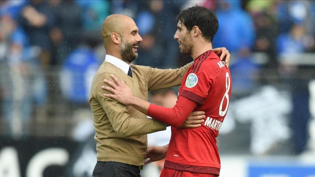 Pep Guardiola ya se llevó a Javi Martínez al Bayern