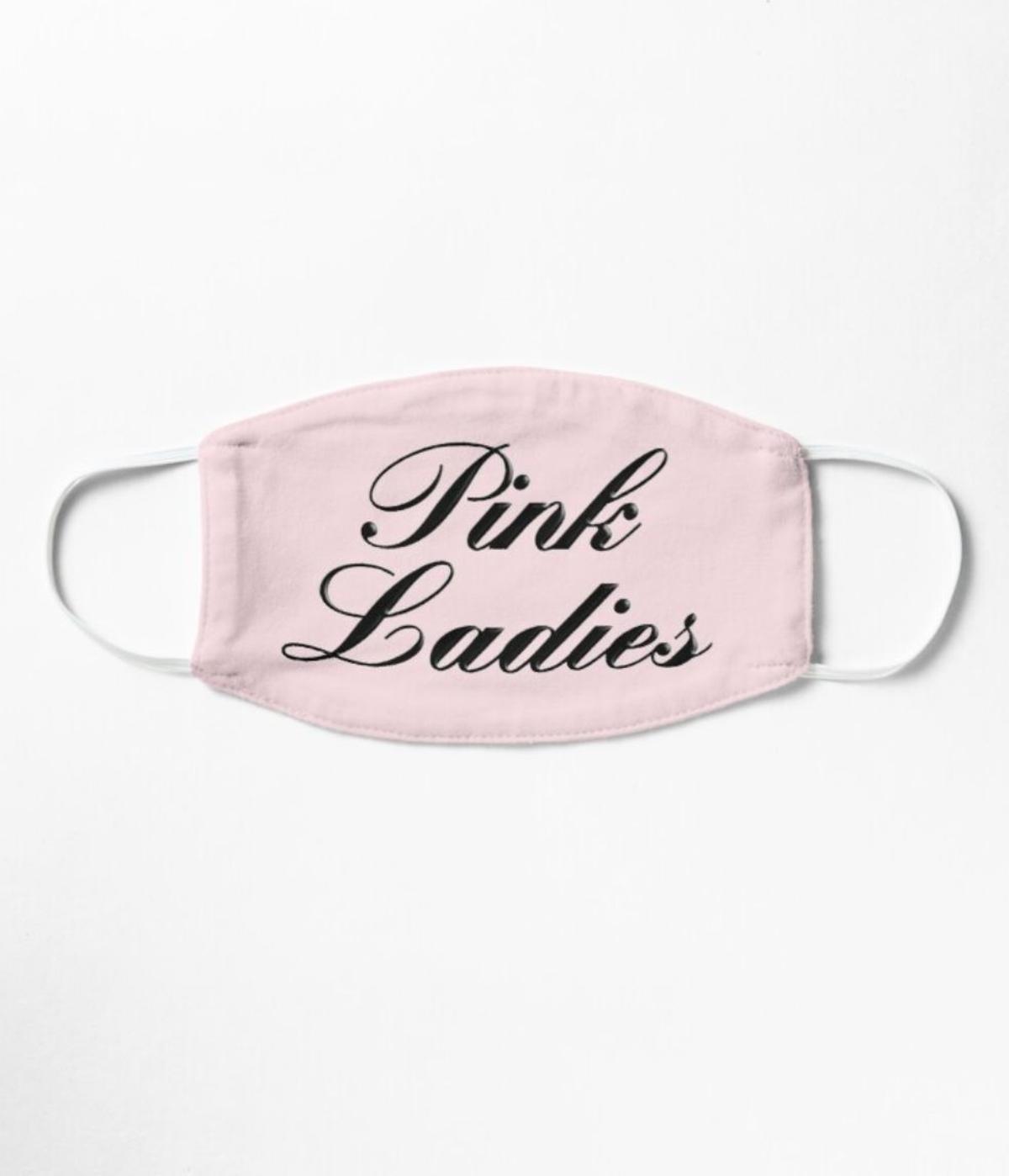 Mascarilla de las Pink Ladies en plan elegante