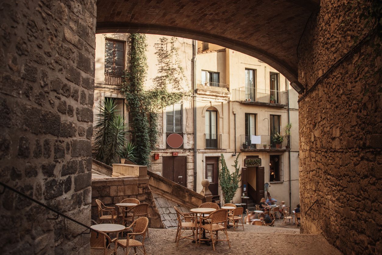 Imagen del casco antiguo de Girona