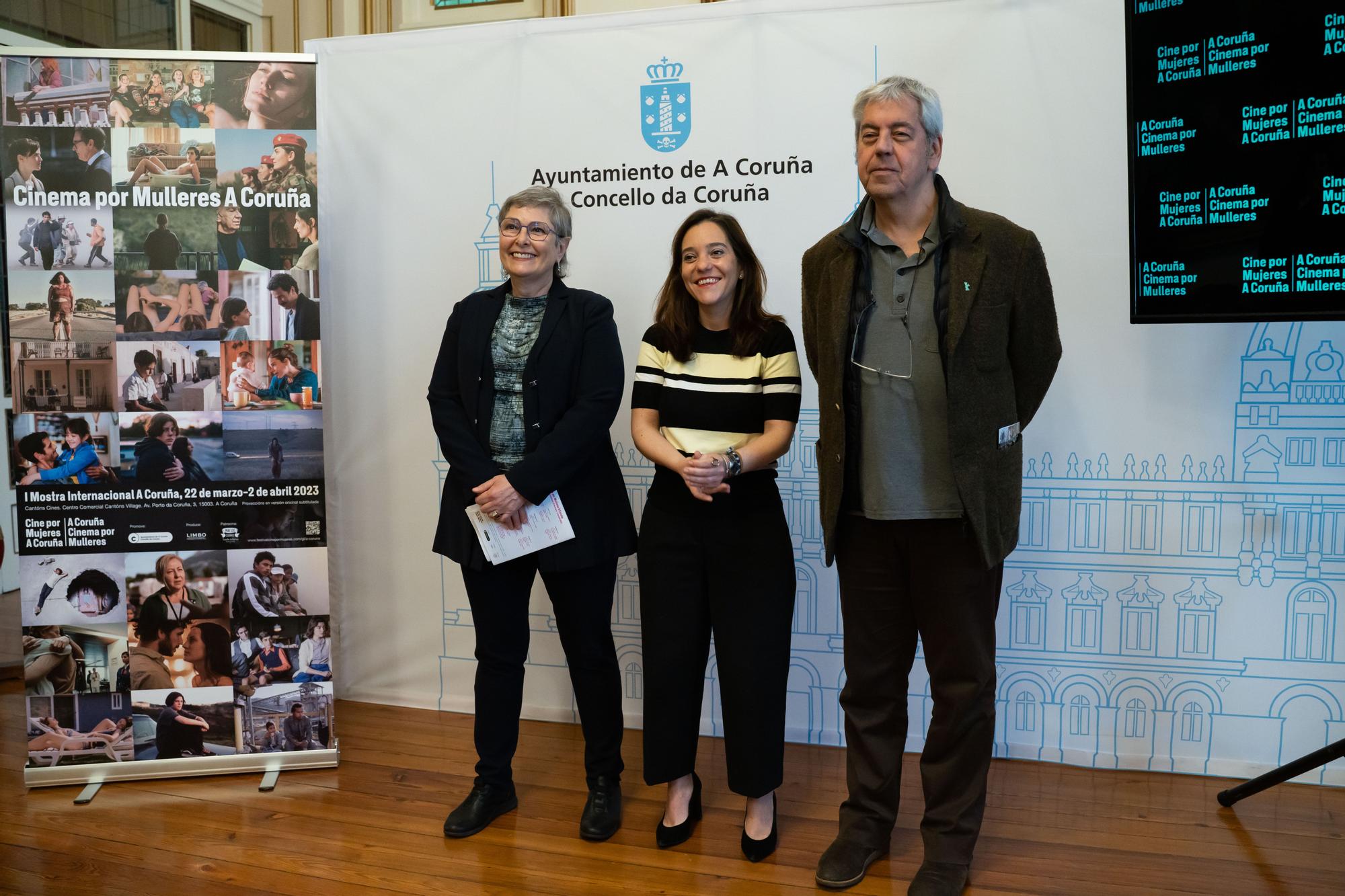 Presentación de la I Mostra de Cinema por Mulleres A Coruña