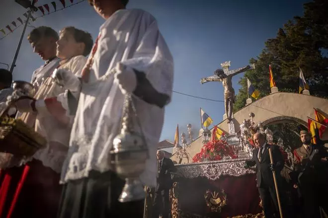 Actos religiosos por las fiestas del Cristo de La Laguna