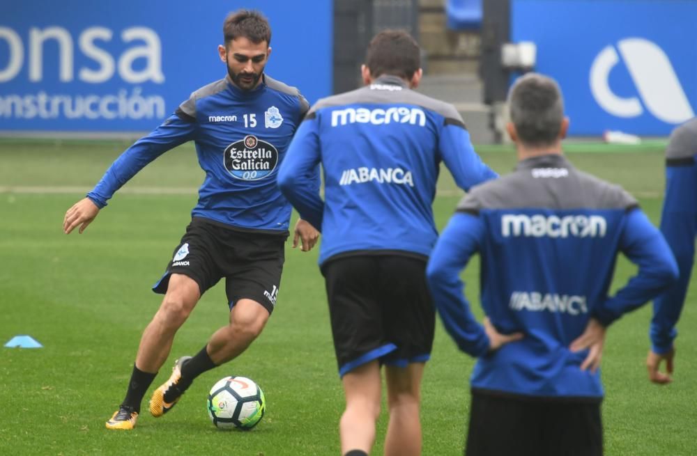 El técnico estará pendiente de la evolución del argentino Fede Cartabia para decidir si le mantiene en el once.