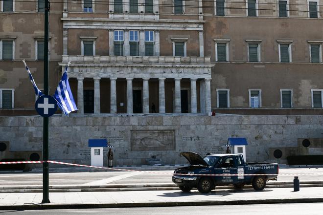 Varios heridos en una serie de "ataque coordinados" contra viviendas de políticos del partido del Gobierno en Grecia