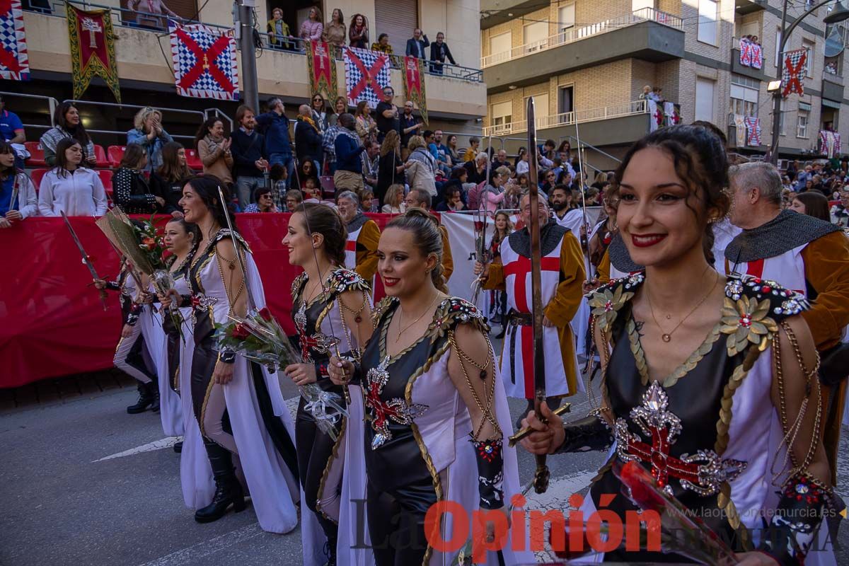 Procesión de subida a la Basílica en las Fiestas de Caravaca (Bando Cristiano)