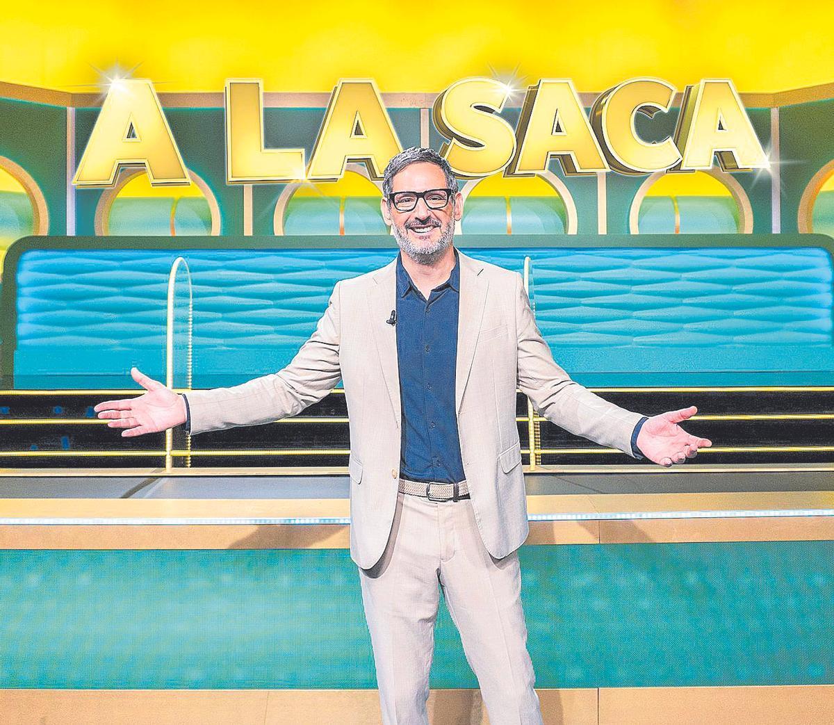 Eugeni Alemany será el conductor de 'A la saca', el nuevo concurso de À Punt.