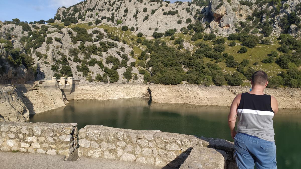 Así está el Gorg Blau: las reservas de agua están bajo mínimos con poco más del 20%