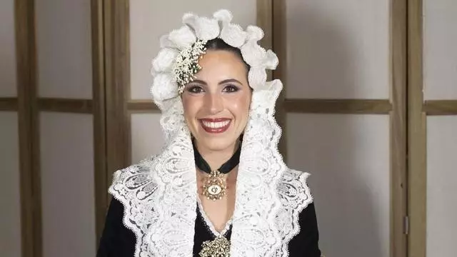 Nerea Alpera Ramón, candidata de la hoguera La Condomina