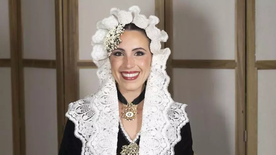 Nerea Alpera Ramón, candidata de la hoguera La Condomina