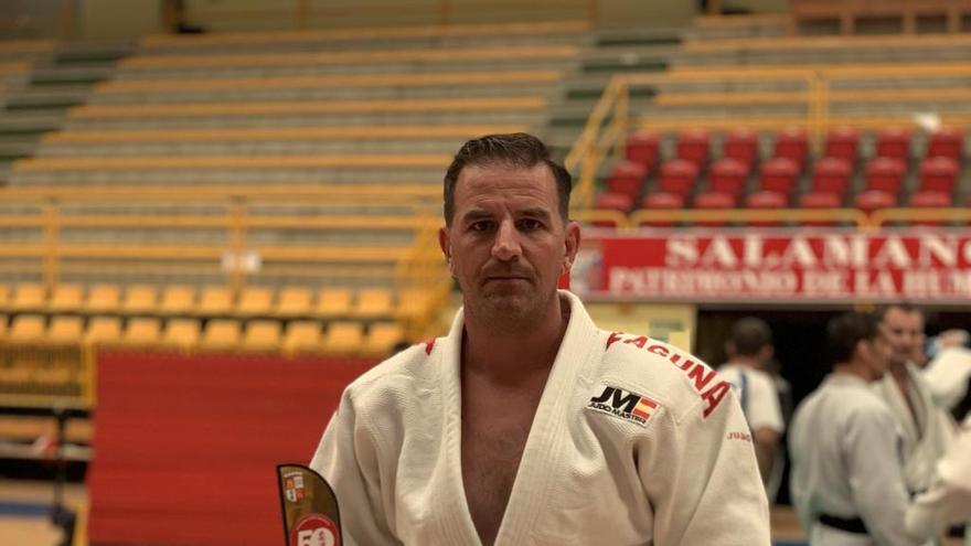 Fernando Fernández, ganador del Gran Máster de Veteranos de judo