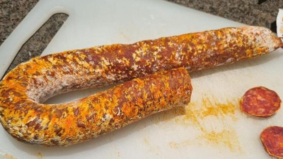 Chorizo zamorano.