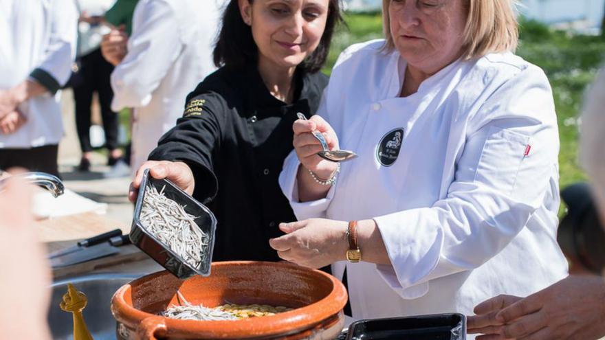 Viño e meixóns,  no Tui máis “gourmet”