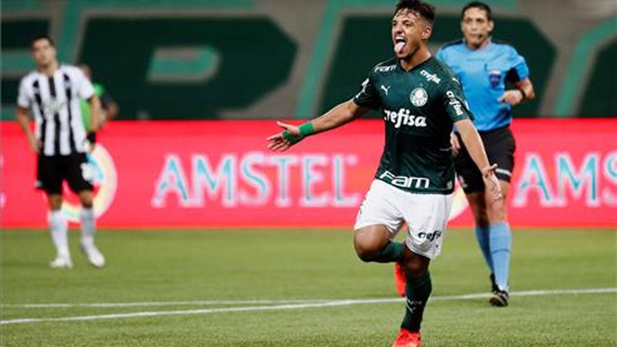 Gabriel Menino, uno de los jóvenes talentos del Palmeiras