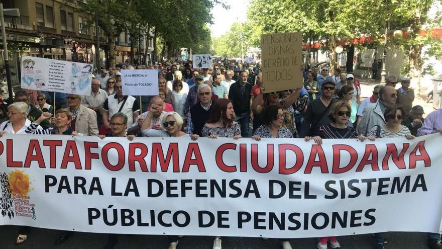 Los pensionistas vuelven a salir a la calle en Córdoba