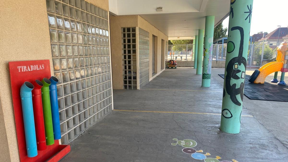 Patio del CPI El Espartidero.