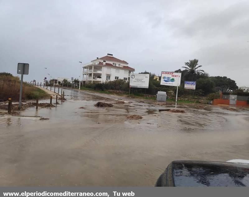 Efectos del temporal marítimo en Castellón