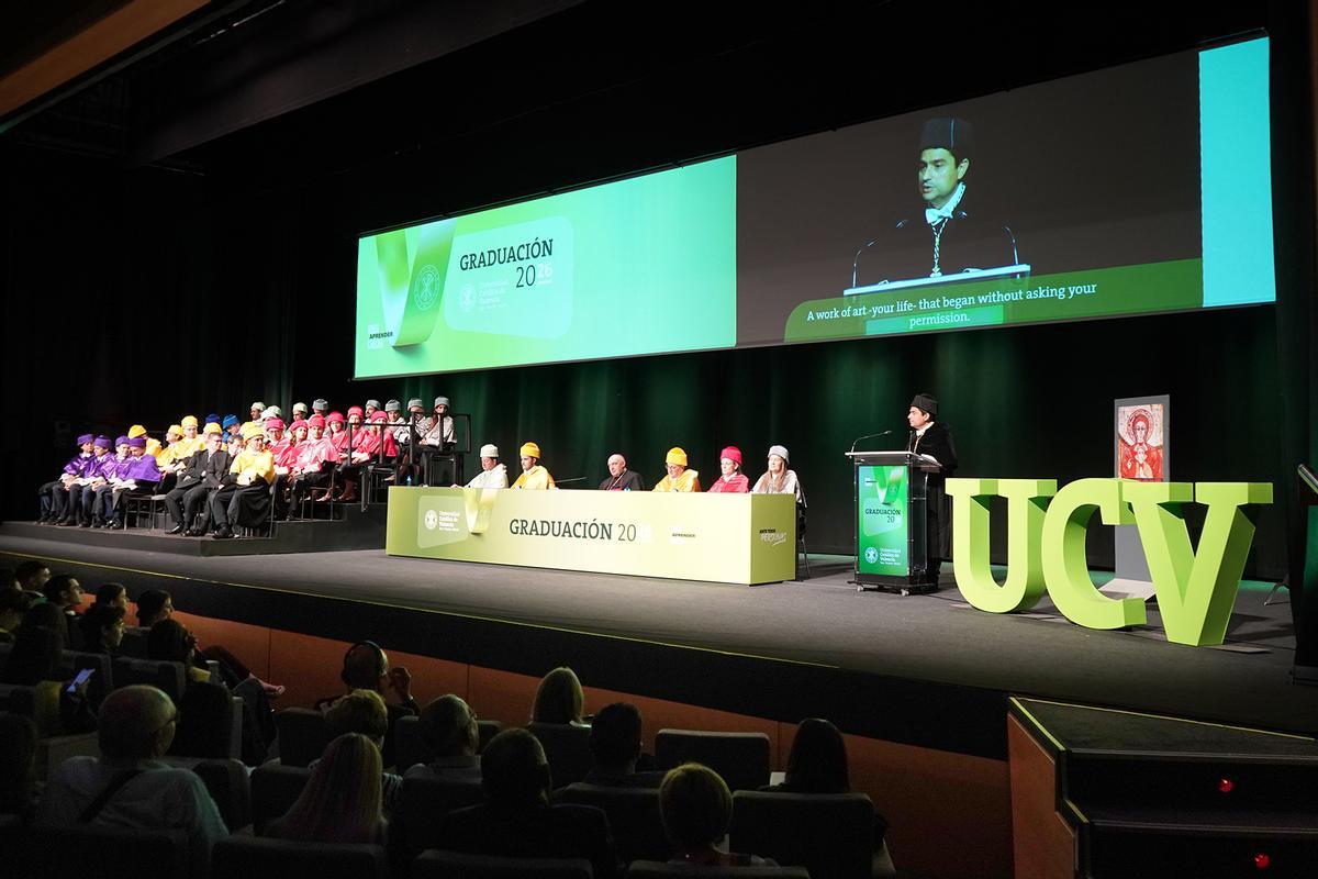 Benavent y Pagán presidieron el acto de la UCV.