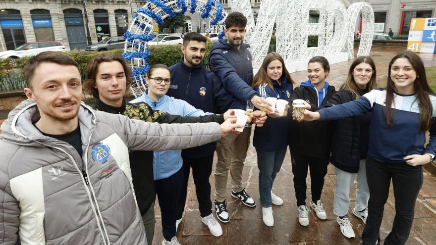 El deporte en Oviedo brinda por un 2025 de despegue