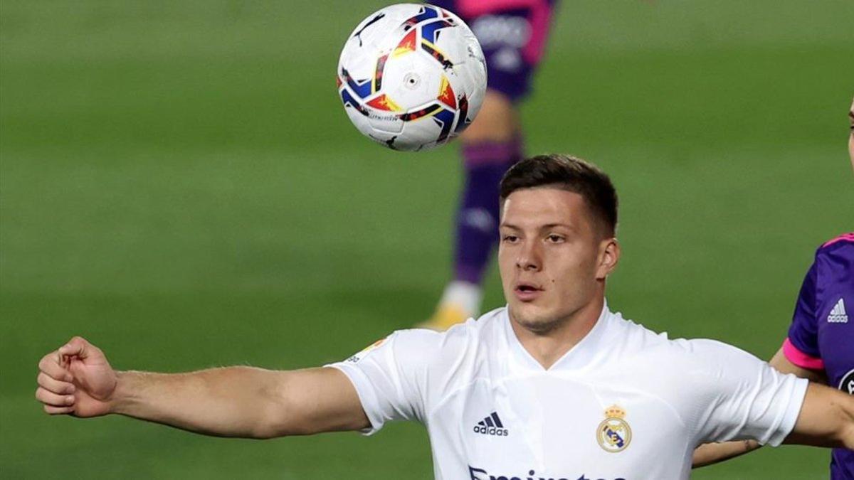 Jovic, otra vez lesionado