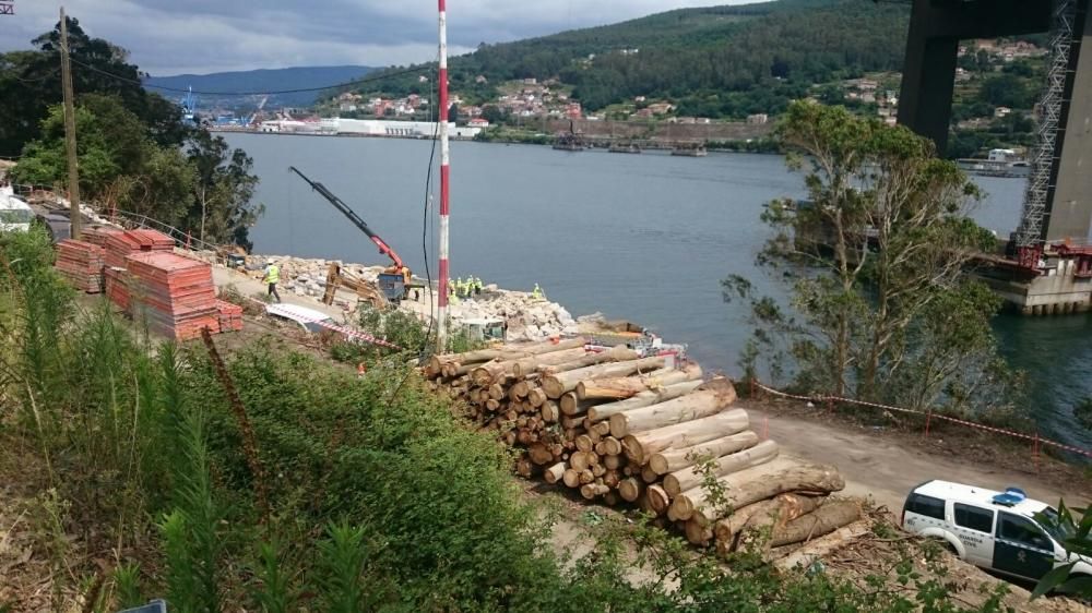 Accidente mortal en las obras de Rande