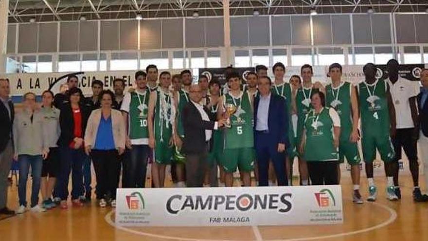 El Unicaja júnior se alzó con el Campeonato de Andalucía.