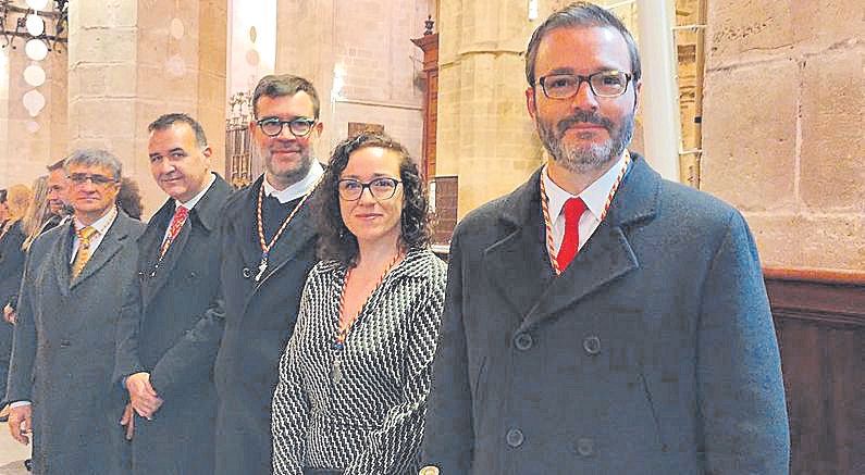 Ramón Perpinyà, Francesc Dalmau, Toni Noguera, Joana Maria Borràs y José Hila.