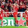 MUNICH (Germany), 15/04/2026.- Aleksandar Pavlovic of Bayern Munich celebrates scoring the 1-1 goal during the UEFA Champions League quarter-finals, 2nd leg match FC Bayern Munich against Real Madrid, in Munich, Germany, 15 April 2026. (Liga de Campeones, Alemania) EFE/EPA/ANNA SZILAGYI