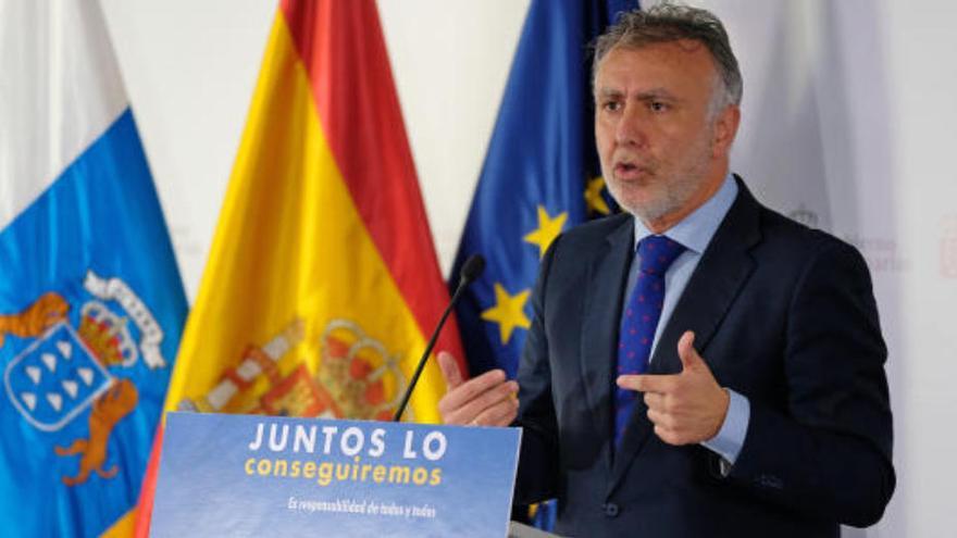 El presidente del Gobierno de Canarias, Ángel Víctor Torres.