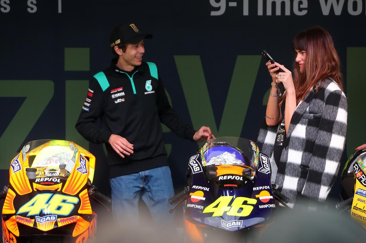 Valentino Rossi se despide en Valencia