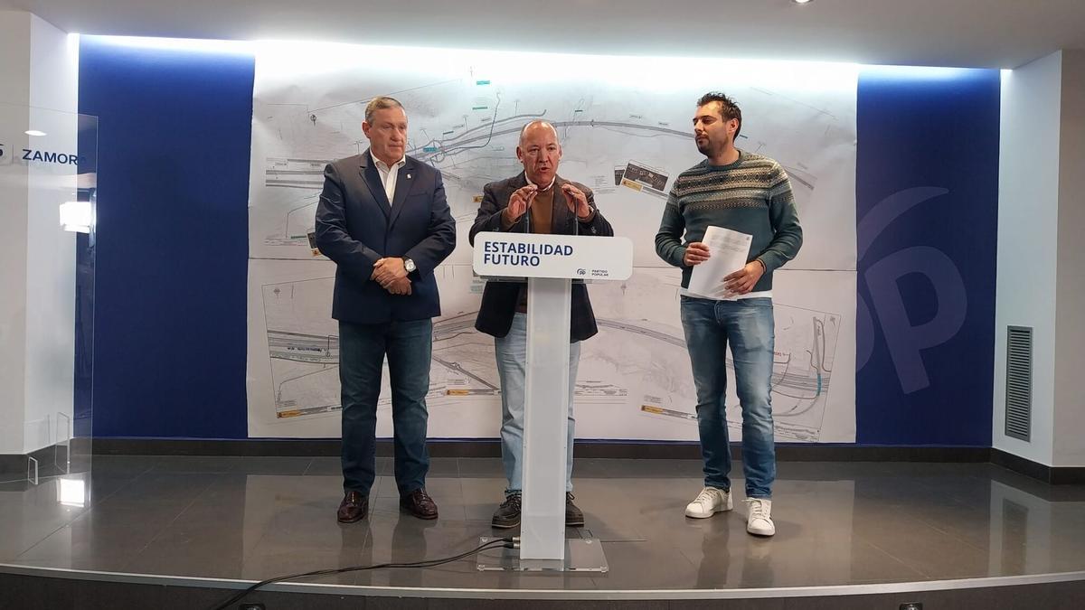 Javier Faúndez, José María Barrios y David Carrión.