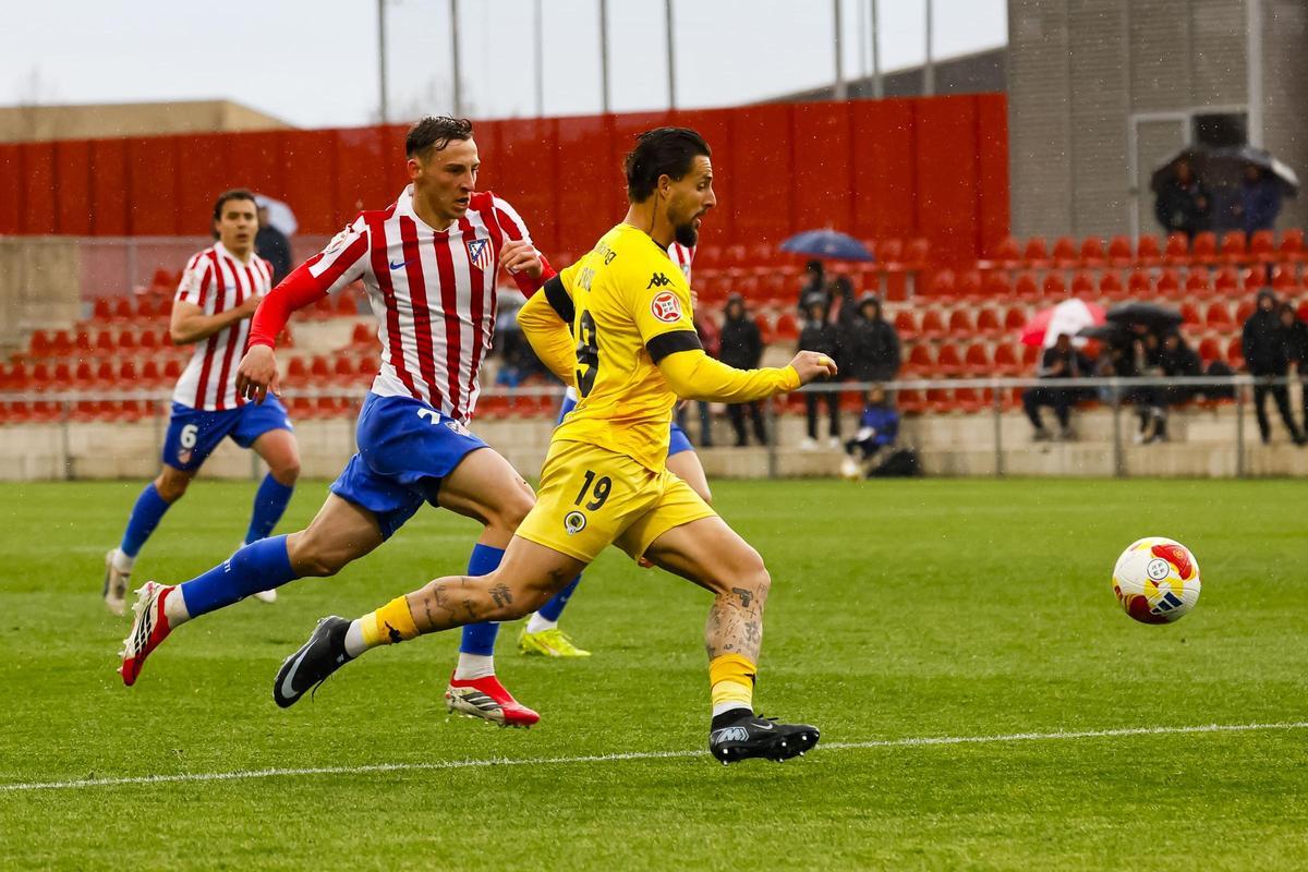Las mejores imágenes del Atlético de Madrid B - Hércules CF