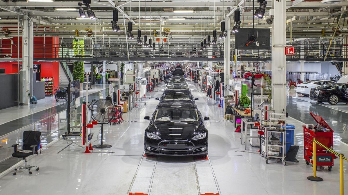 Fremont, la planta de Tesla en California.