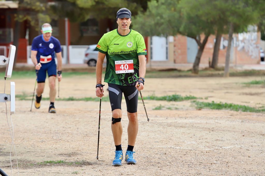 Campeonato regional de marcha nórdica en Las Torres de Cotillas