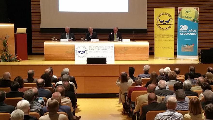 Inauguración del XXI Congreso del Banco de Alimentos de España en Gran Canaria.