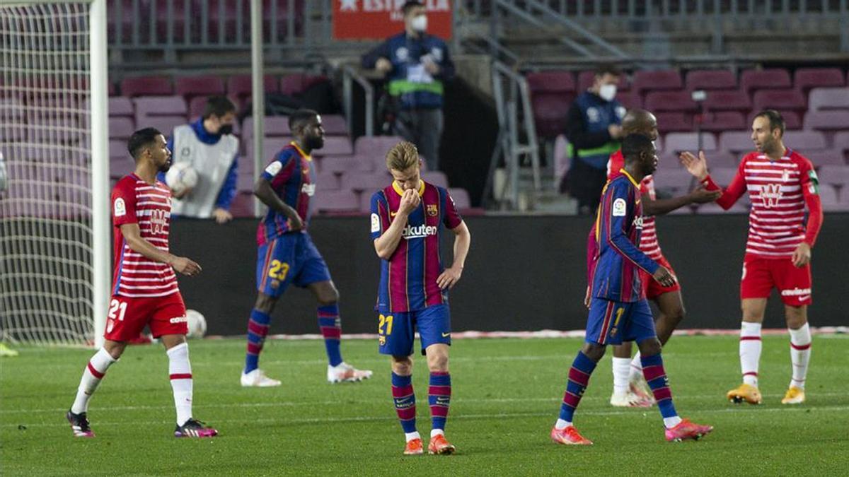 El Barça ha perdido sus dos partidos con mayor posesión en LaLiga