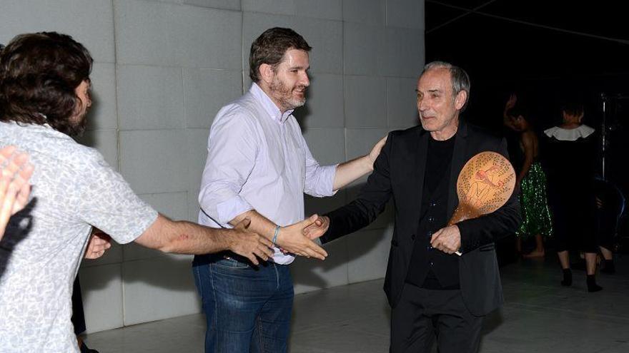 Eusebio Poncela recibió el sábado el Premio Trovador de Alcañiz 2019