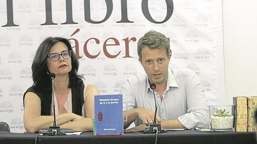 Elena Marqués y Martín Tamayo presentan sus obras en la Feria del libro de Cáceres