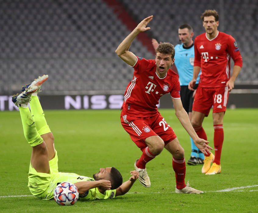 Las imágenes del Bayern - Atlético de Madrid.