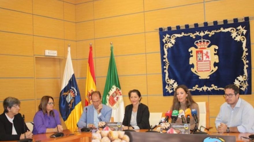 Presentación, ayer, de la primera edición de la feria gastronómica Saborea Fuerteventura.