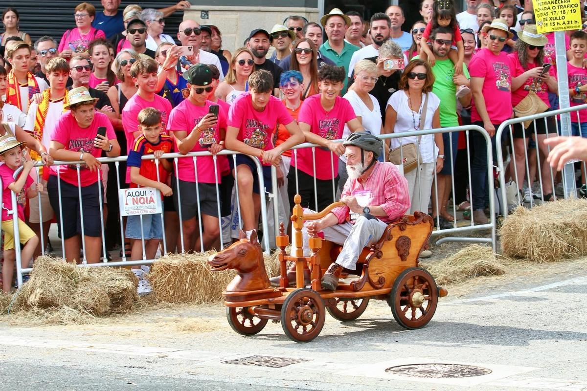 Una de las carrilanas que participaron este domingo en el prix de Esteiro.