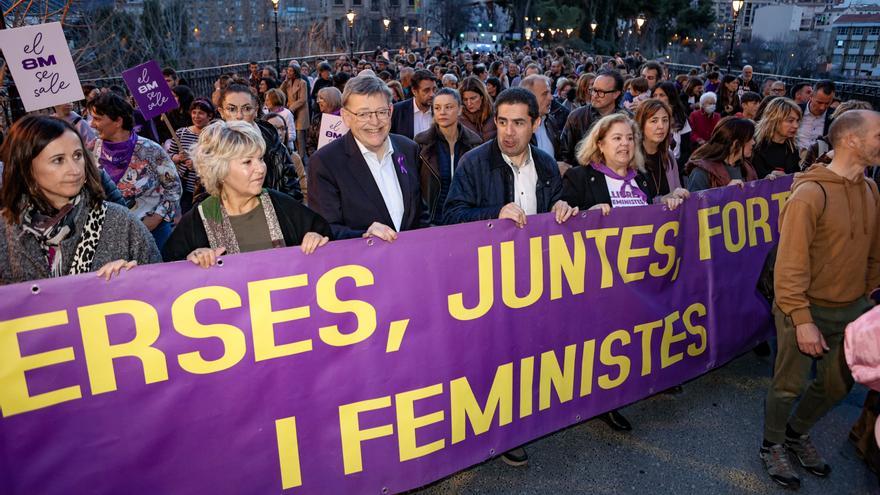 Ximo Puig ensalza en Alcoy el papel de la lucha feminista y reivindica el 8M como una jornada por la &quot;defensa de la dignidad&quot;