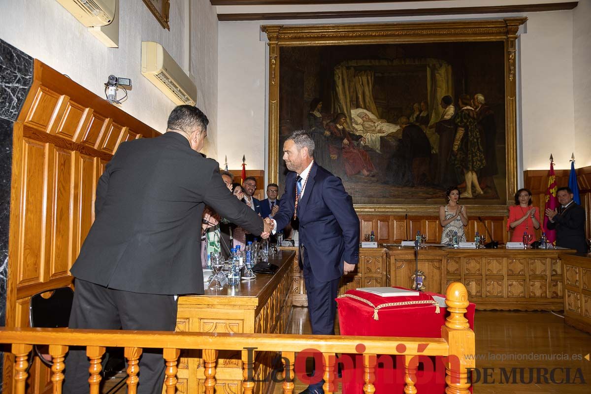 Pleno de investidura en el Ayuntamiento de Caravaca