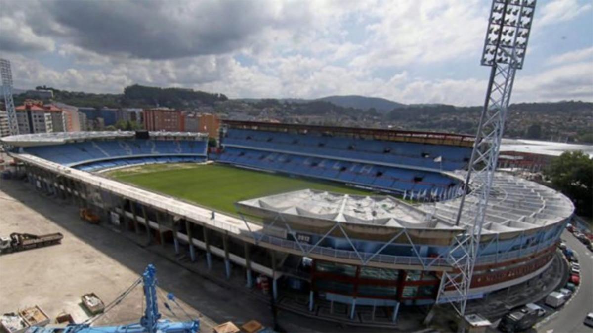 La cubierta de Balaídos ha quedado afectada