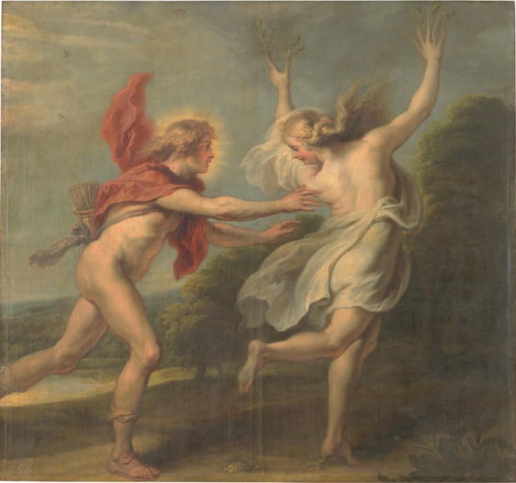 Theodoor van Thulden: Apolo persiguiendo a Dafne (1636-1638)