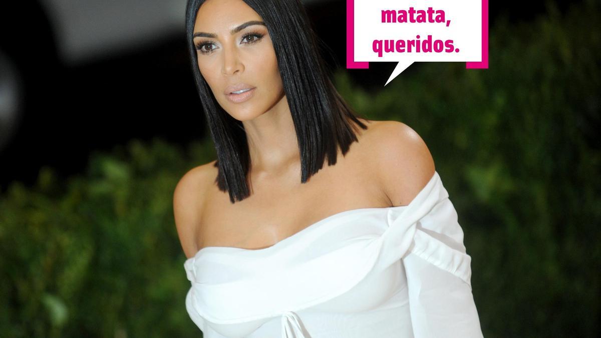 Kim Kardashian en la gala Met