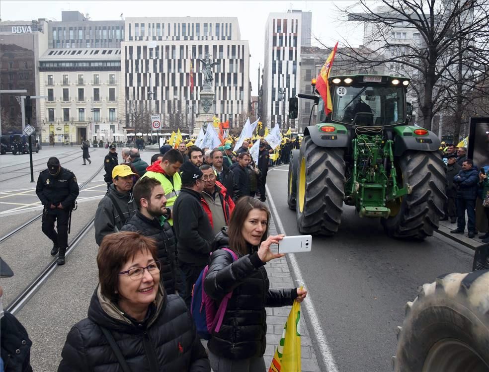 La Tractorada toma Zaragoza