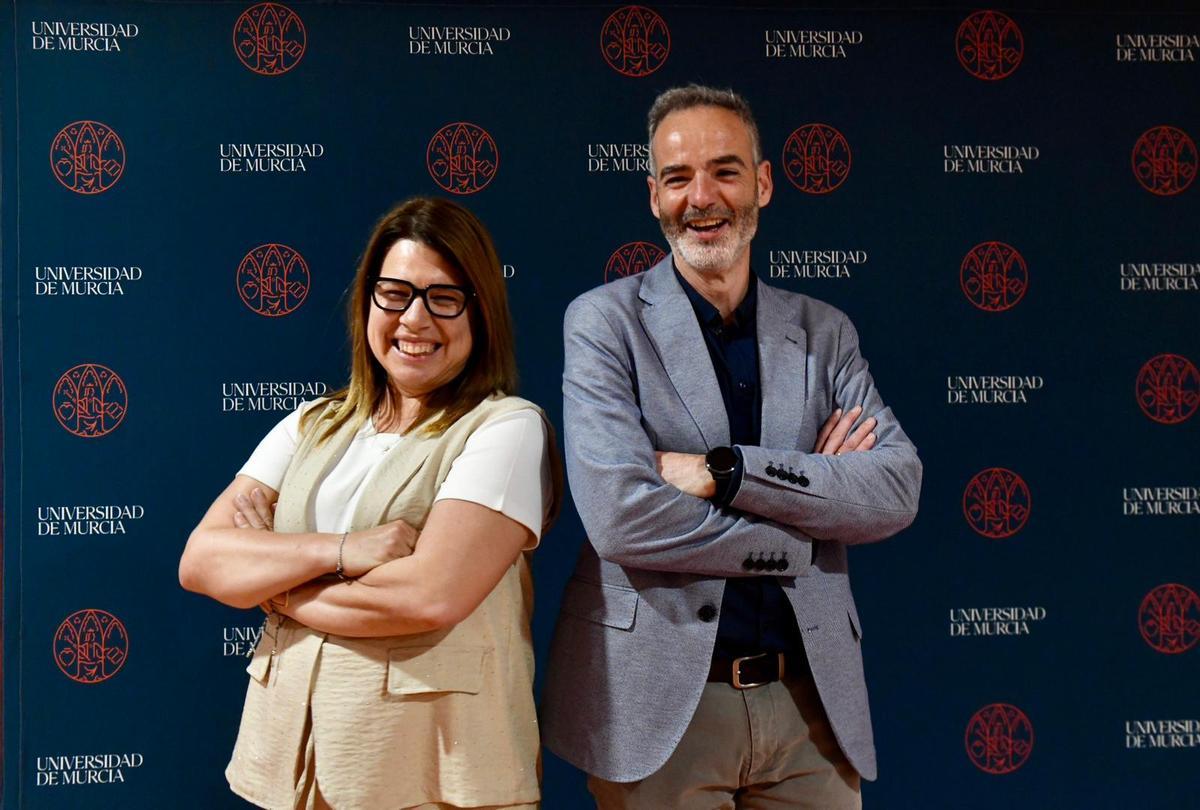 Alicia Rubio y Samuel Baixauli tras el recuento en la primera vuelta.