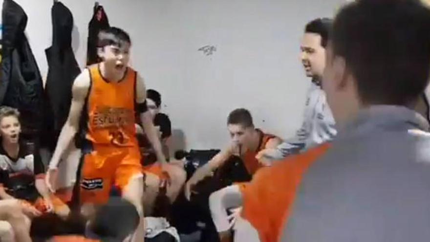 Vídeo: Momentazo en el vestuario del Valencia Basket