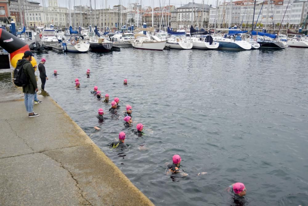 Travesía a nado Coruña 10.000