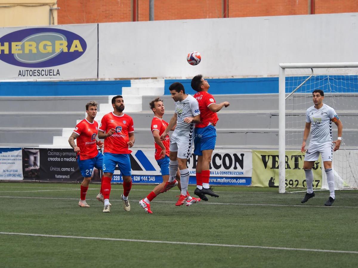 El Olímpic en el partido ante el Rayo Ibense hace algunas jornadas.