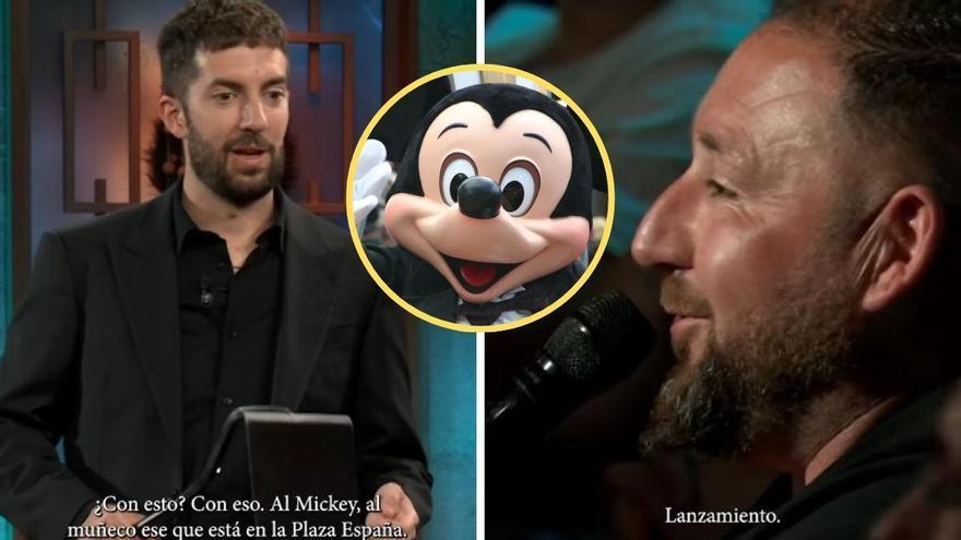 Broncano alucina con la confesión de un murciano tras golpear con un legón al Mickey Mouse de la Plaza Mayor de Madrid